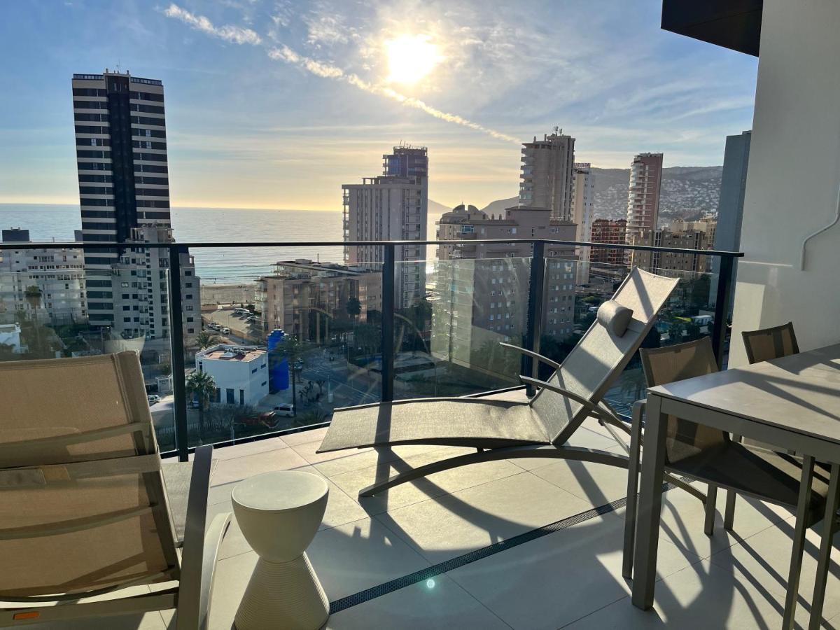 Sea View Apartment Arenal Beach Calpe Exteriör bild
