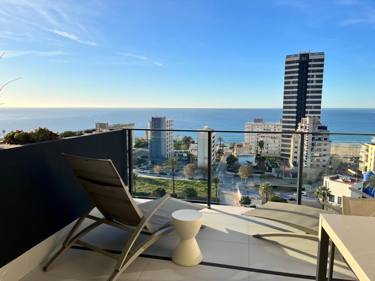 Sea View Apartment Arenal Beach Calpe Exteriör bild