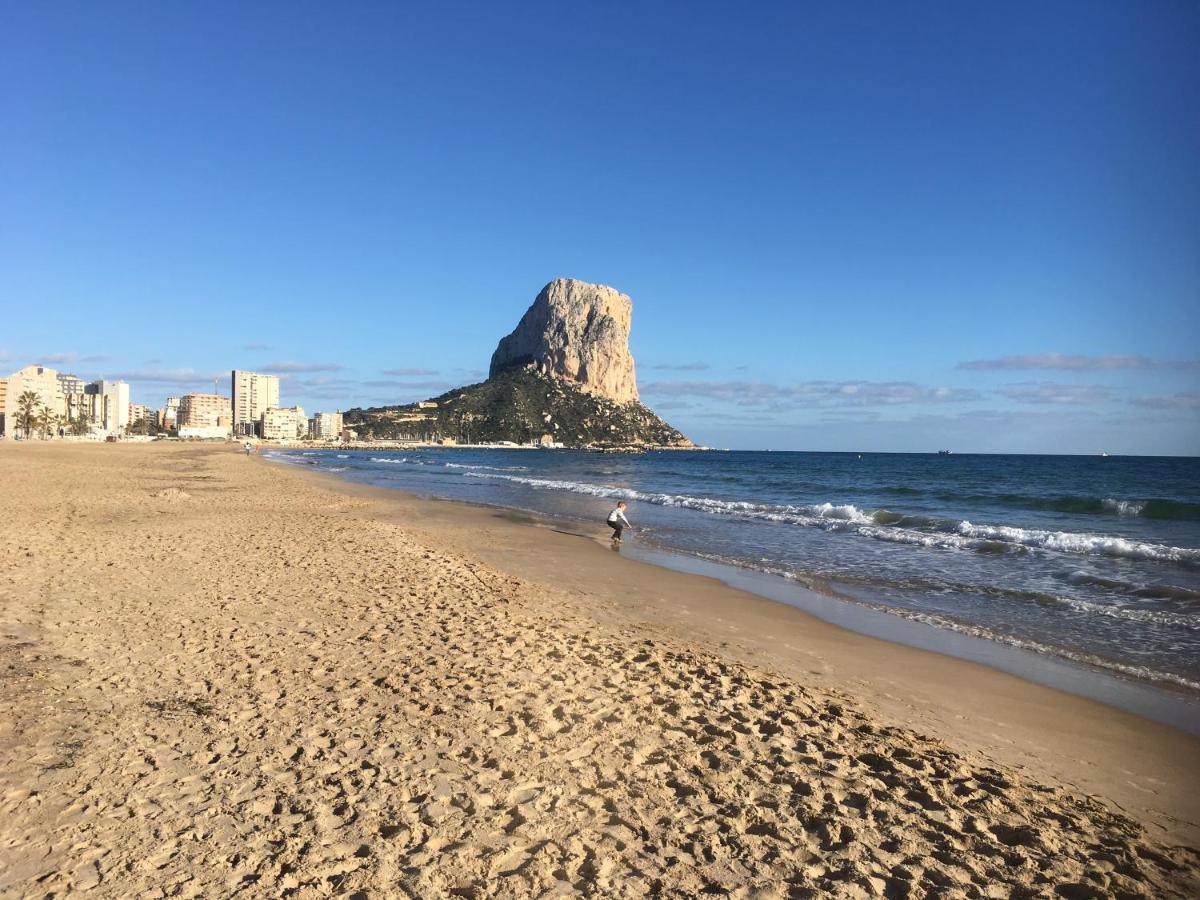Sea View Apartment Arenal Beach Calpe Exteriör bild